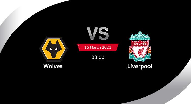 wolves vs Liverpool premier league 15-3-64